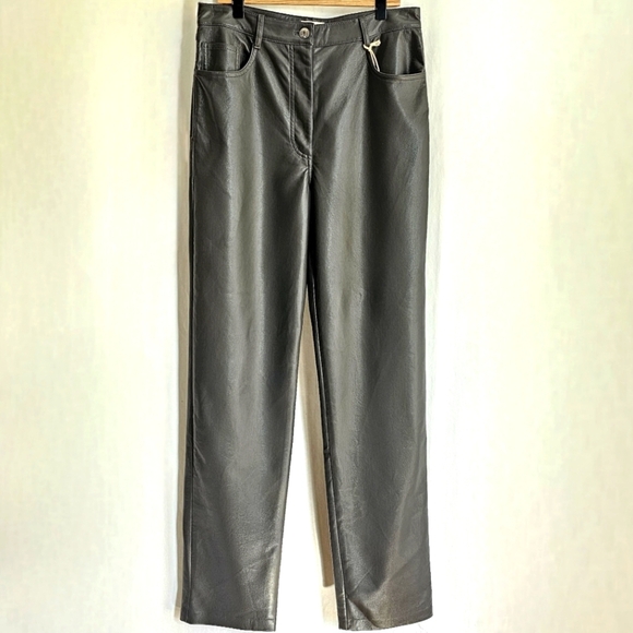 🇨🇦 Aritzia Wilfred Melina Pants Long Argentique - Picture 9 of 16